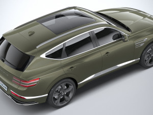Genesis GV80 2025 3D Model