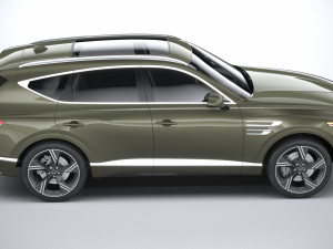 Genesis GV80 2025 3D Model