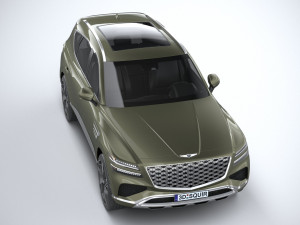 Genesis GV80 2025 3D Model