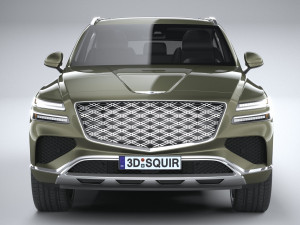 Genesis GV80 2025 3D Model