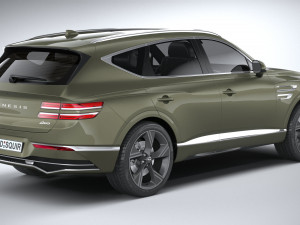 Genesis GV80 2025 3D Model