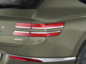 Genesis GV80 2025 3D Model