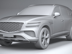 Genesis GV80 2025 3D Model