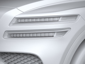 Genesis GV80 2025 3D Model