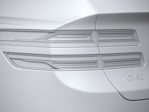 Genesis GV80 2025 3D Model