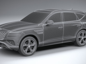 Genesis GV80 2025 3D Model