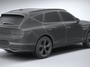 Genesis GV80 2025 3D Model
