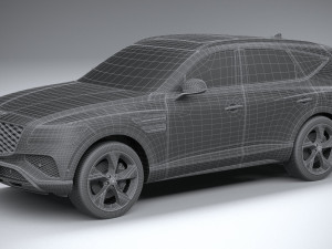 Genesis GV80 2025 3D Model