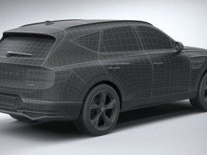 Genesis GV80 2025 3D Model