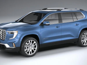 जीएमसी अकाडिया डेनाली 2024 3D मॉडल