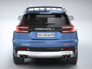 GMC Acadia Denali 2024 3D Model