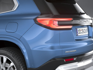 GMC Acadia Denali 2024 3D Model
