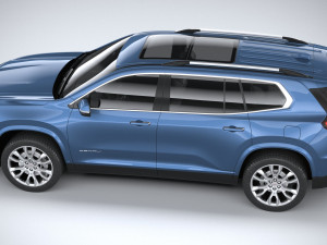GMC Acadia Denali 2024 3D Model