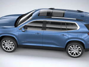 GMC Acadia Denali 2024 3D Model
