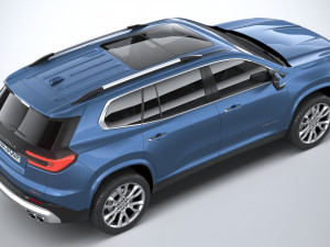GMC Acadia Denali 2024 3D Model