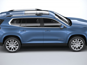 GMC Acadia Denali 2024 3D Model