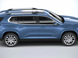 GMC Acadia Denali 2024 3D Model