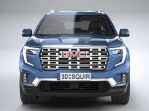 GMC Acadia Denali 2024 3D Model