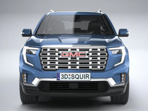 GMC Acadia Denali 2024 3D Model