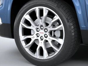 GMC Acadia Denali 2024 3D Model