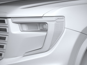 GMC Acadia Denali 2024 3D Model