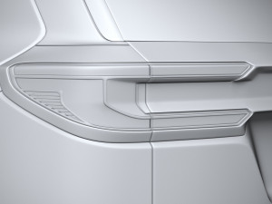 GMC Acadia Denali 2024 3D Model