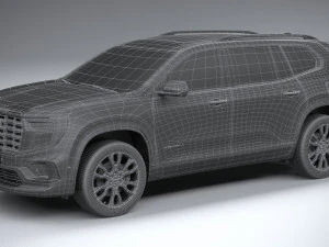GMC Acadia Denali 2024 3D Model