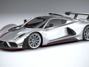 ヘネシー ヴェノム F5 レボリューション クーペ 2023 3Dモデル