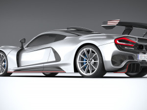 Hennessey Venom F5 Revolution Coupe 2023 3D Модель