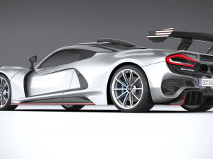 Hennessey Venom F5 Revolution Coupe 2023 3D Model