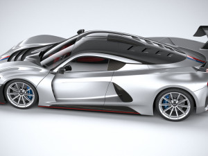 Hennessey Venom F5 Revolution Coupe 2023 3D Модель