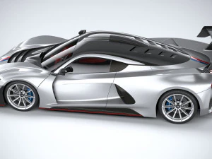 Hennessey Venom F5 Revolution Coupe 2023 3D Model