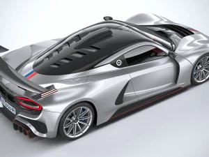 Hennessey Venom F5 Revolution Coupe 2023 3D Model