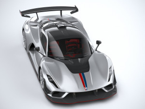 Hennessey Venom F5 Revolution Coupe 2023 3D Модель