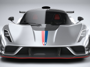 Hennessey Venom F5 Revolution Coupe 2023 3D Модель