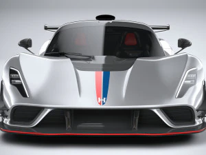 Hennessey Venom F5 Revolution Coupe 2023 3D Model