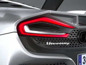Hennessey Venom F5 Revolution Coupe 2023 3D Модель