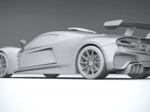 Hennessey Venom F5 Revolution Coupe 2023 3D Model