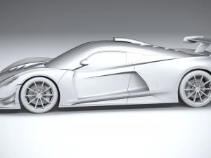 Hennessey Venom F5 Revolution Coupe 2023 3D Model