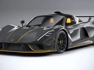 Hennessey Venom F5 Revolution Roadster 2023 3D Model