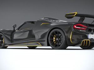 Hennessey Venom F5 Revolution Roadster 2023 3D Model