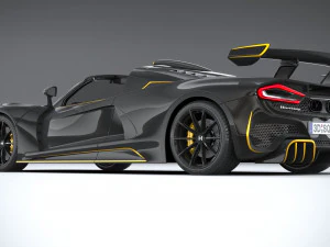Hennessey Venom F5 Revolution Roadster 2023 3D Model