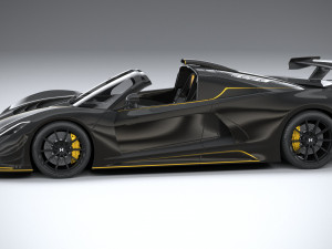 Hennessey Venom F5 Revolution Roadster 2023 3D Model