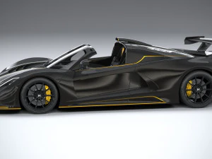 Hennessey Venom F5 Revolution Roadster 2023 3D Model