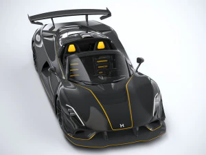 Hennessey Venom F5 Revolution Roadster 2023 3D Model