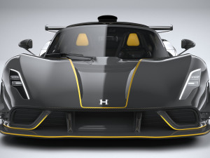 Hennessey Venom F5 Revolution Roadster 2023 3D Model