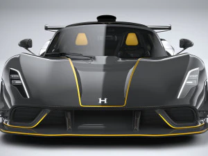 Hennessey Venom F5 Revolution Roadster 2023 3D Model