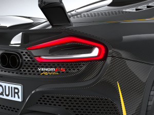 Hennessey Venom F5 Revolution Roadster 2023 3D Model