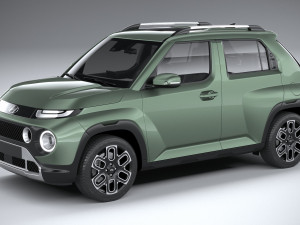 Hyundai Casper 2025 Modelo 3D