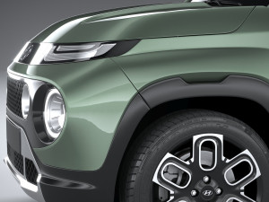 Hyundai Casper 2025 Modello 3D